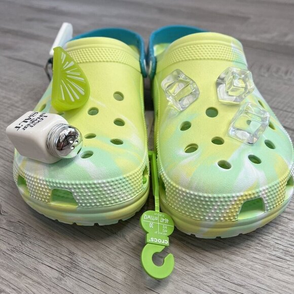 Crocs X Margaritaville NWT Men's 12 Limited Edition Classic Clog Green Vacation - Picture 5 of 10